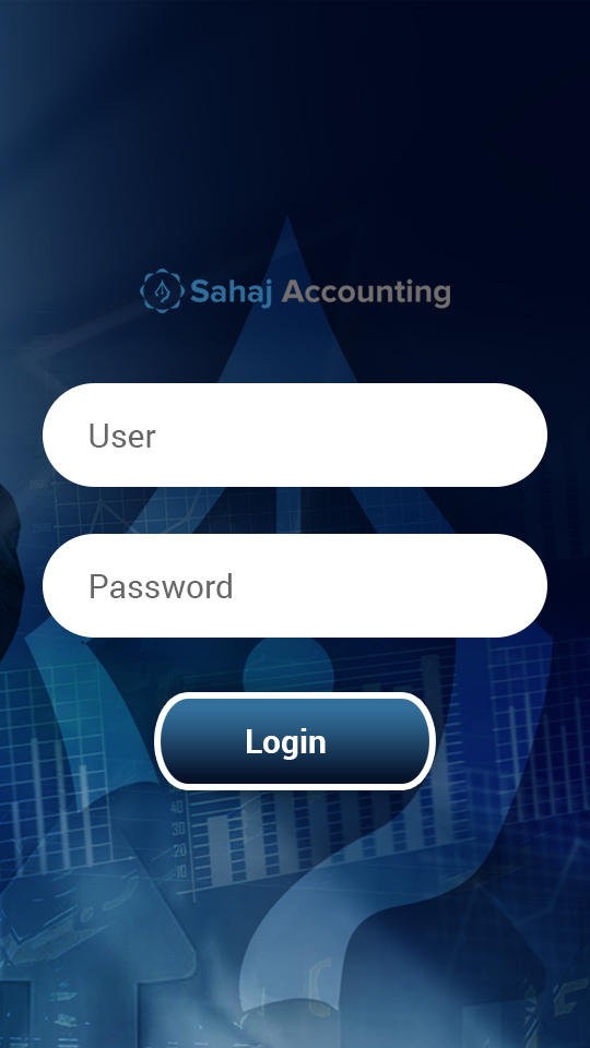 accounting app screen